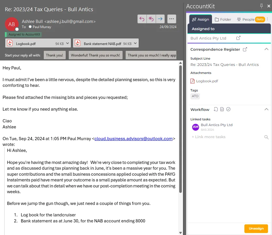 AccountKit Email Extension